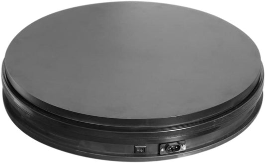 14 Inches Electric Turntable Motorized Rotating Display Stand 110Lb max Loading Black