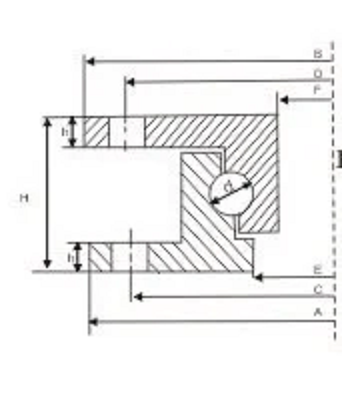 2 Ton Heavy Duty 23 inch Diameter Commercial Turntable Bearings