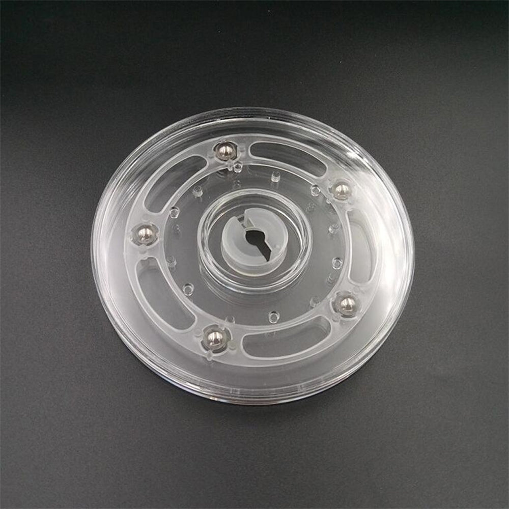 6" Inch Dia. Clear Acrylic Lazy Susan Turntable Bearing