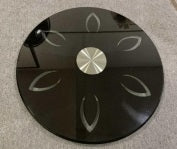 63" Tempered Glass Turntable with Aluminum Bearing