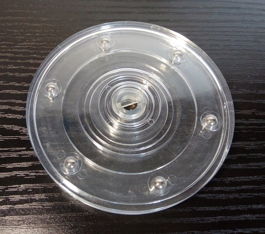 3" Inch Dia. clear acrylic AS11 Lazy Susan Turntable Bearing