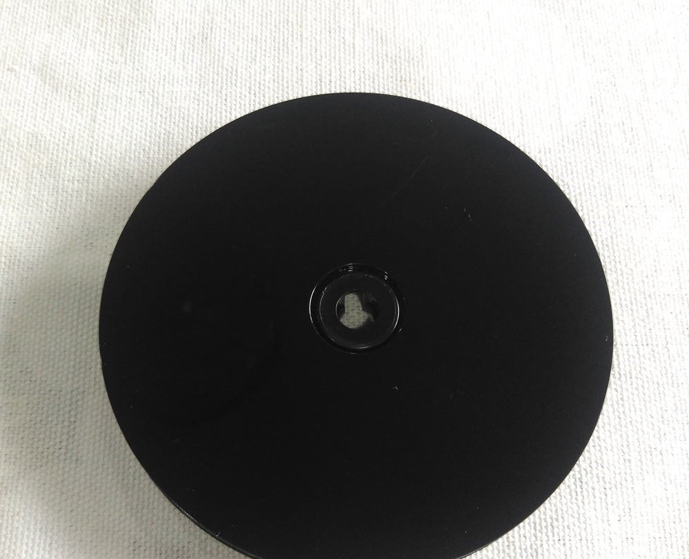 16" Inch Dia.  Black Plastic Lazy Susan Turntable AS13 Bearing