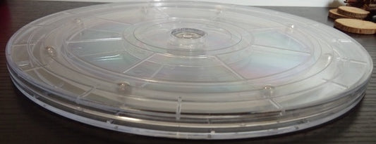 5" Inch Dia. Clear Acrylic Lazy Susan Turntable Bearing