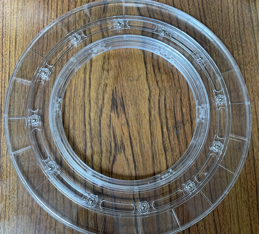 10" Inch Dia. Acrylic Lazy Susan Turntable AS6 Bearing