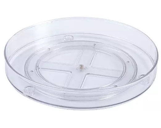 9" Inch Acrylic Plastic Lazy Susan Turntable Organizer